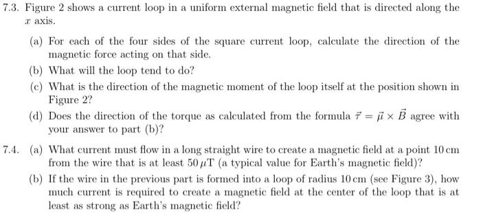 Solved 1 Y O 2 2 Figure 2 Figure 3 Figure 1 7.3. Figure 2 | Chegg.com