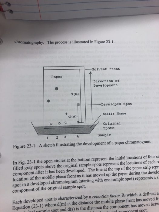 experiment 4 prelaboratory assignment paper chromatography