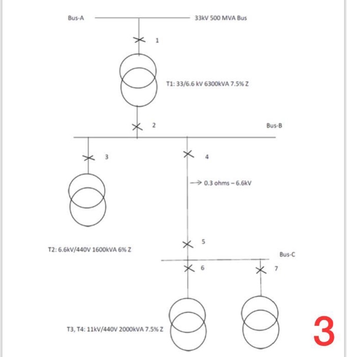 In the SLD shown in next page, one transformer is | Chegg.com