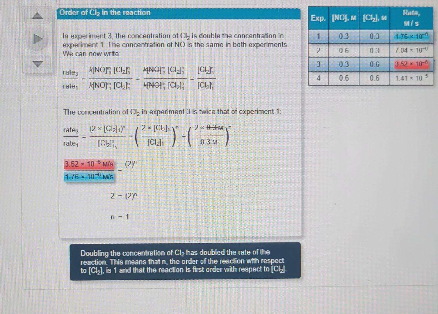 Solved Using the data provided, find the rate constant for | Chegg.com