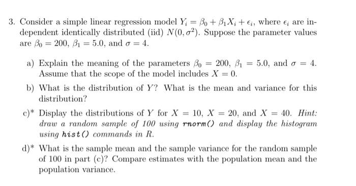 Solved i need help with part b and part c and part dfor b.) | Chegg.com