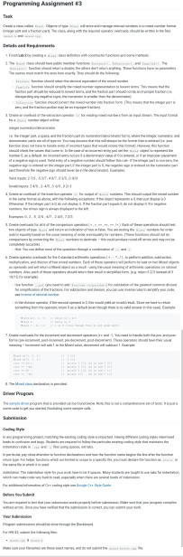 Solved Programming Assignment 3 but commentarer . main- | Chegg.com