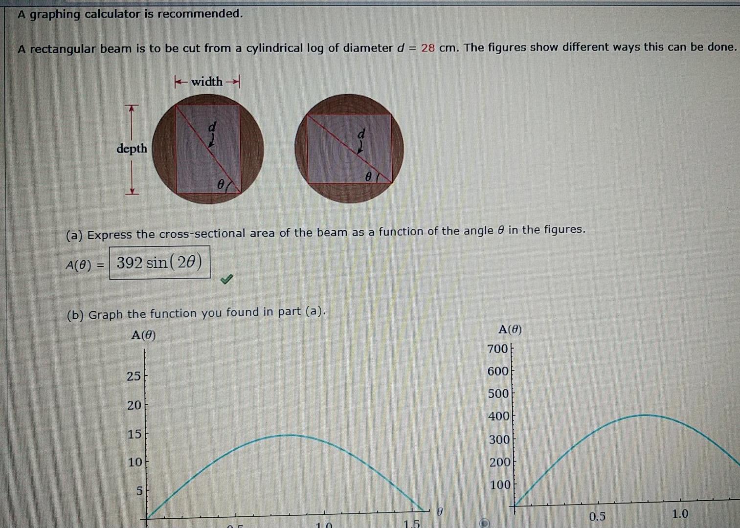 Solved A graphing calculator is A rectangular