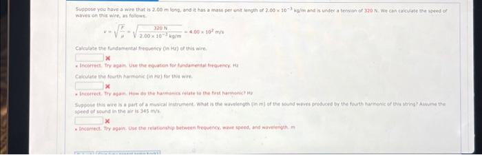 Solved Suppose You Have A Wire That Is 2.00 M Long, And It | Chegg.com