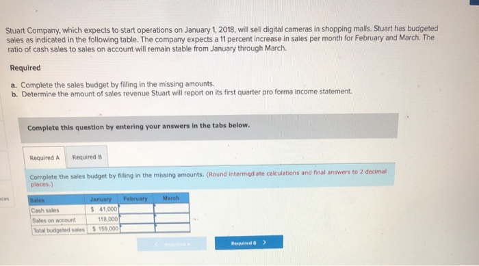Solved Stuart Company, which expects to start operations on | Chegg.com