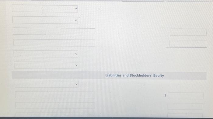 Solved Prepare a balance sheet at December 31, 2025, for | Chegg.com