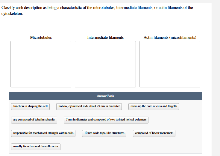 Solved Classify each description as ﻿being a characteristic | Chegg.com