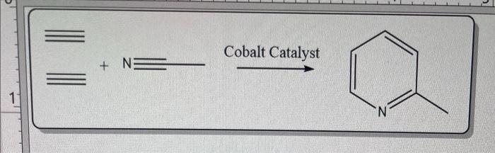 Solved Cobalt Catalyst + NE 1 'N | Chegg.com