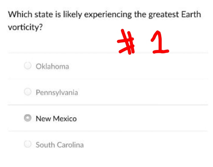 Solved Use the map below to answer the questions that | Chegg.com