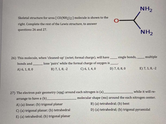 co(nh2)2 lewis structure