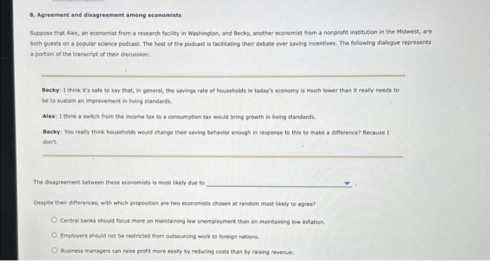 solved-8-agreement-and-disagreement-among-economists-chegg