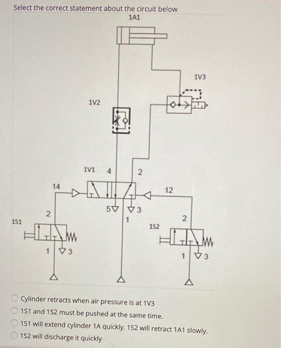Solved Select the correct statement about the circuit below | Chegg.com