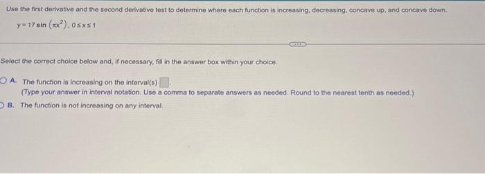 Solved Use the first derivative and the second derivative | Chegg.com