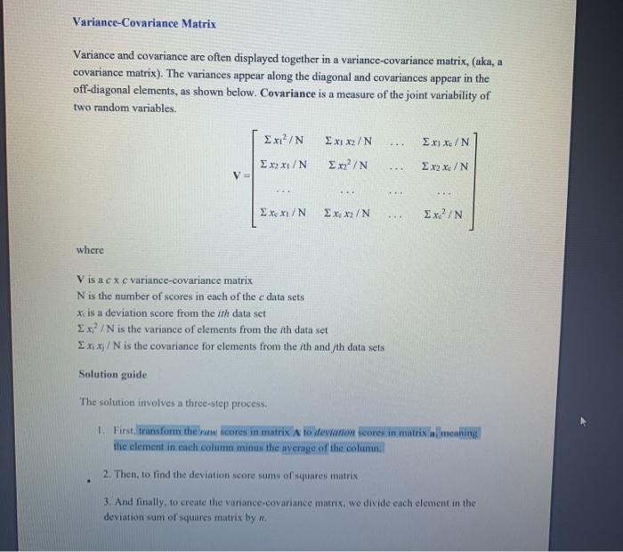 Solved The Table Below Displays Scores On Math English And Chegg Com