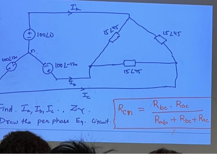 Solved Rcn=Rab+Rbc+RacRbc⋅Rac | Chegg.com
