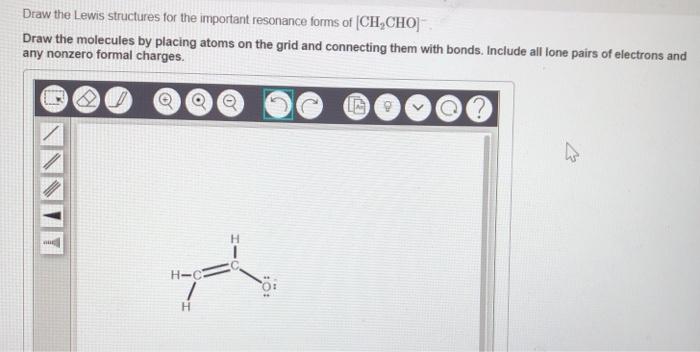 Solved Draw the Lewis structures for the important resonance | Chegg.com