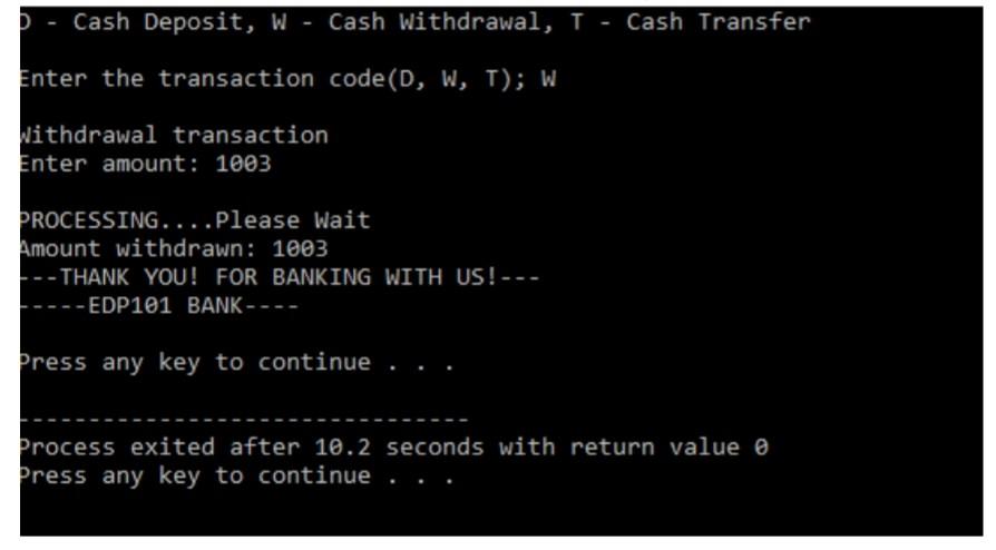 Solved Create a program using any conditional statement to | Chegg.com