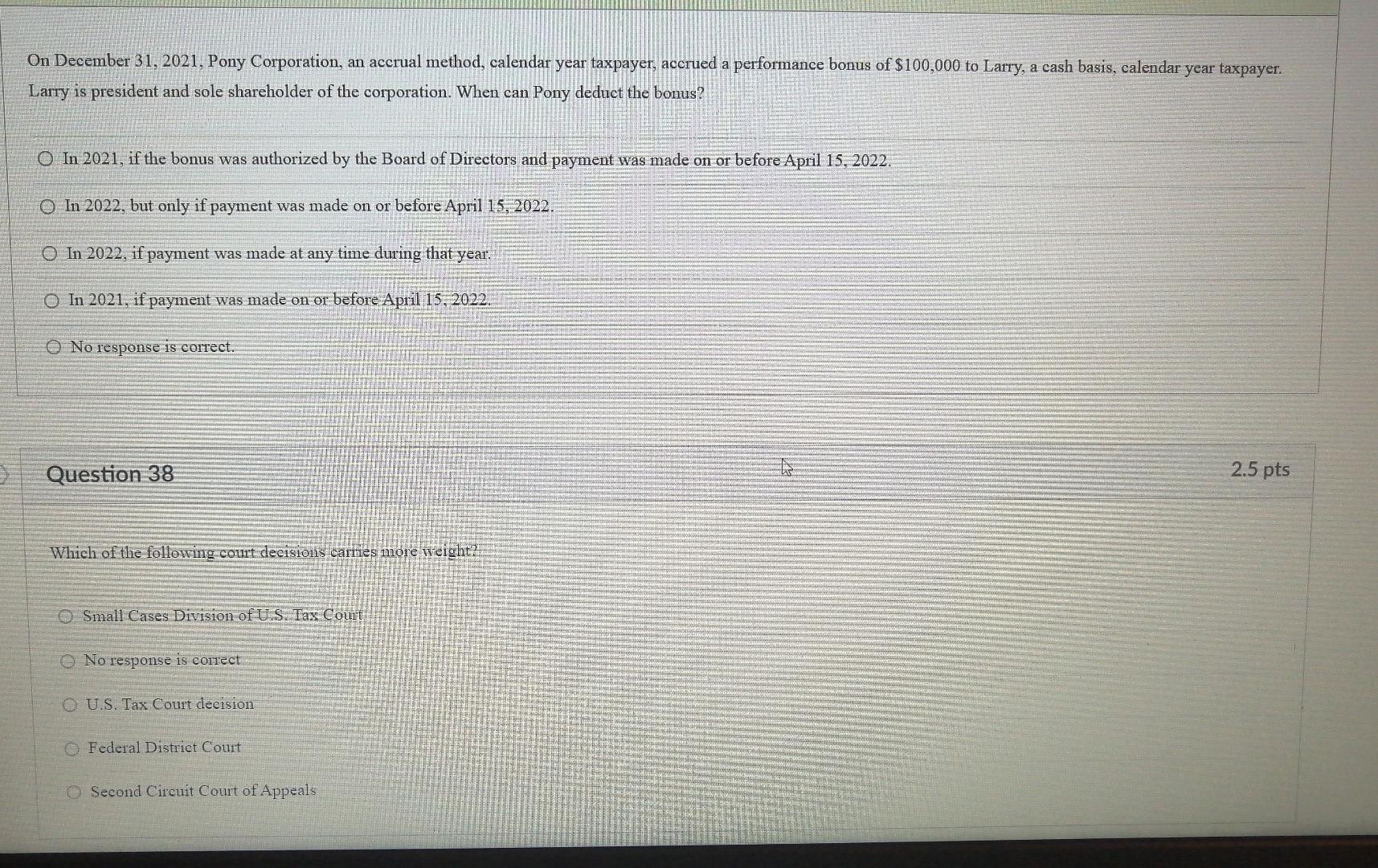 Solved On December 31, 2021, Pony Corporation, an accrual | Chegg.com