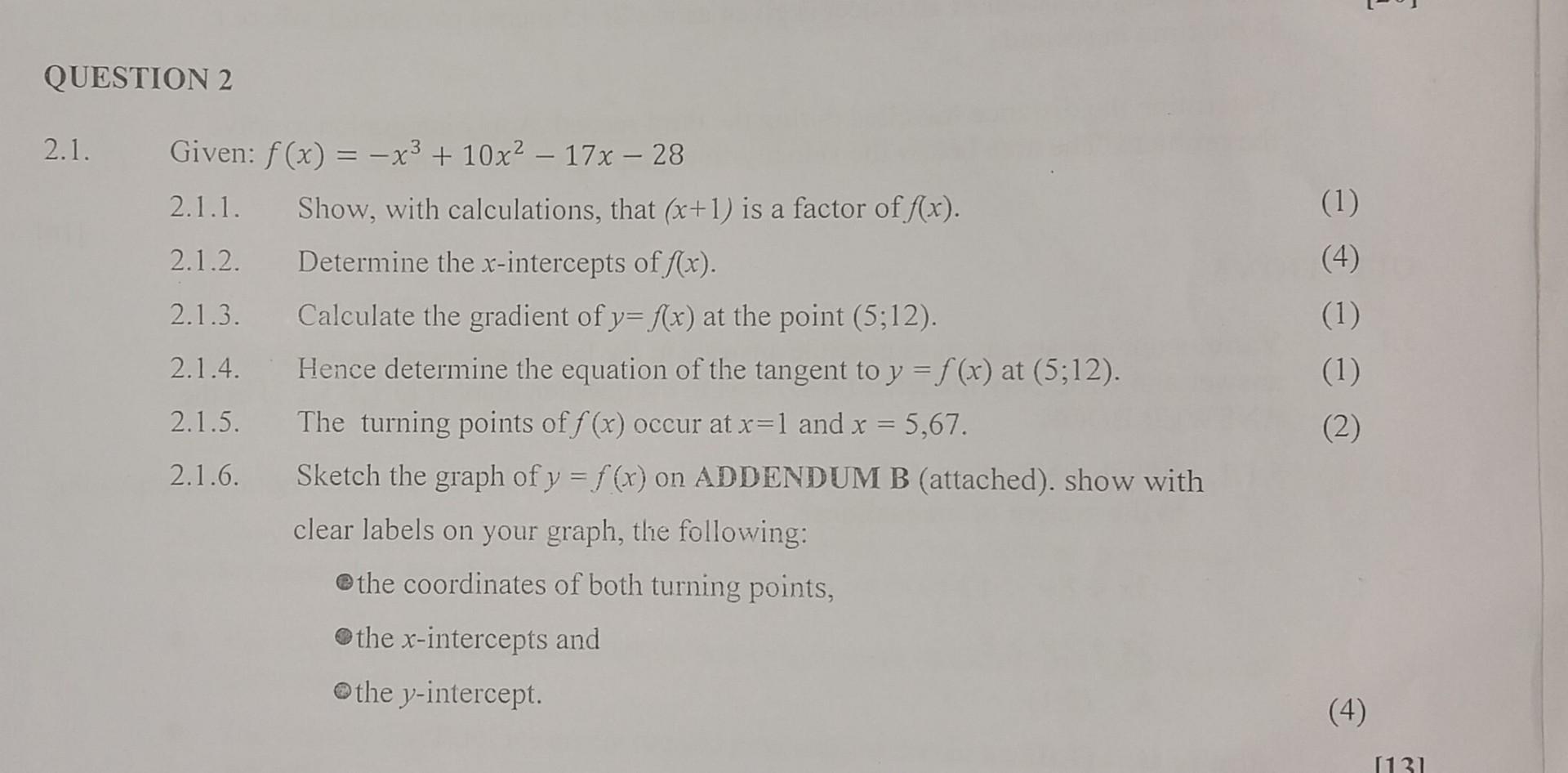 solved-2-1-given-f-x-x3-10x2-17x-28-2-1-1-show-with-chegg