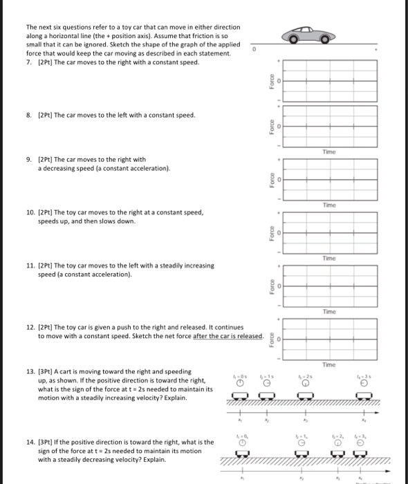 Homework For Lab 6: Forces, Acceleration, And Net | Chegg.com