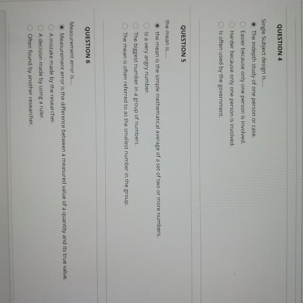 Solved Question Completion Status: QUESTION 1 The mode is... | Chegg.com