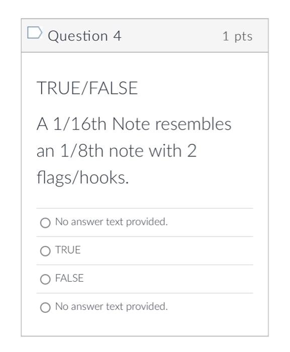 Solved How many 1/16th Notes make 1 Half Note? | Chegg.com