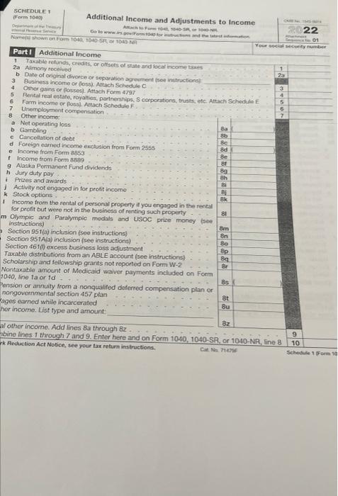 Tax Return Simulation | Chegg.com