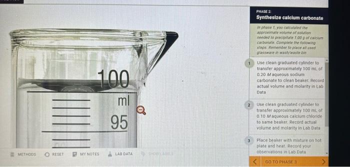 Solved what does this measure in volume ML & molarity? | Chegg.com