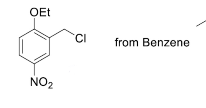 Solved Starting From Benzene, Propose The Steps To Get To | Chegg.com