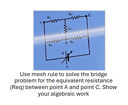 Use mesh rule to solve the bridgeproblem for the | Chegg.com