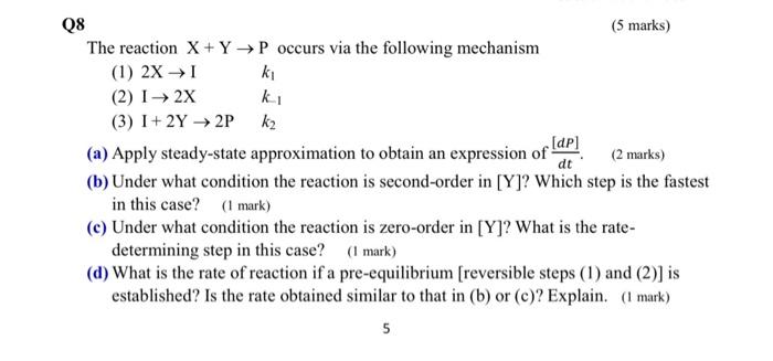 [Solved]: The Reaction ( Mathrm{X}+ Mathrm{Y} Rightarrow