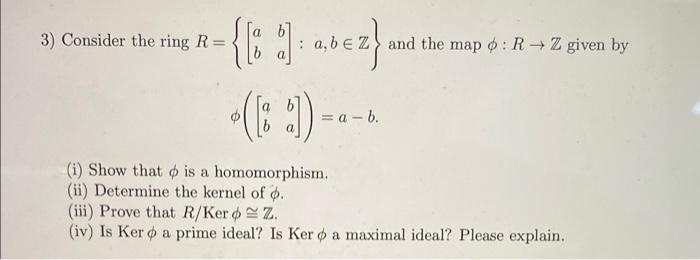 Solved {[J]: Bez}, [89] *([83])--- = A-b. 3) Consider The | Chegg.com