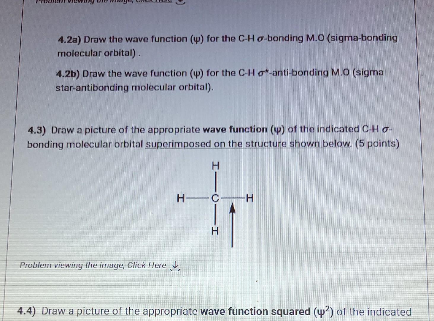 Solved From the structure of methane below: Problem viewing | Chegg.com