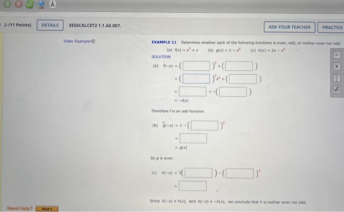 Solved O F X X5 X B G X 1−x5 C M X 2x−x4 Soution