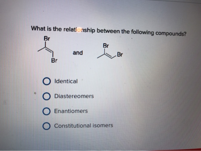 What Is The Relationship Between The Following Two Molecules.html