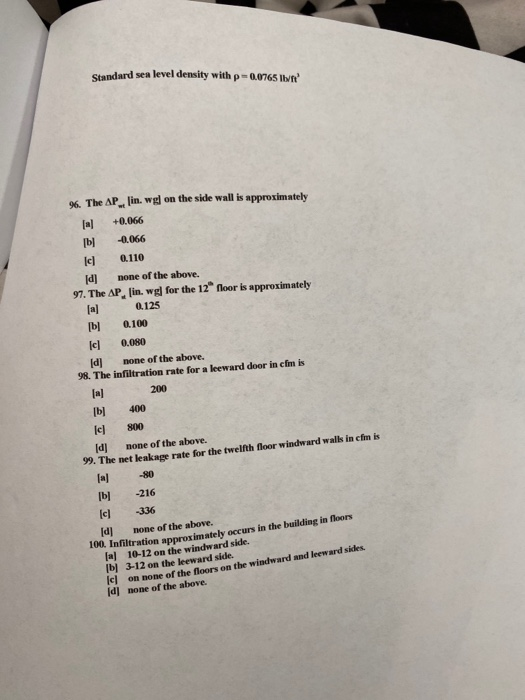 Solved Questions 96 100 Are Based On A 12 Story Office Bu