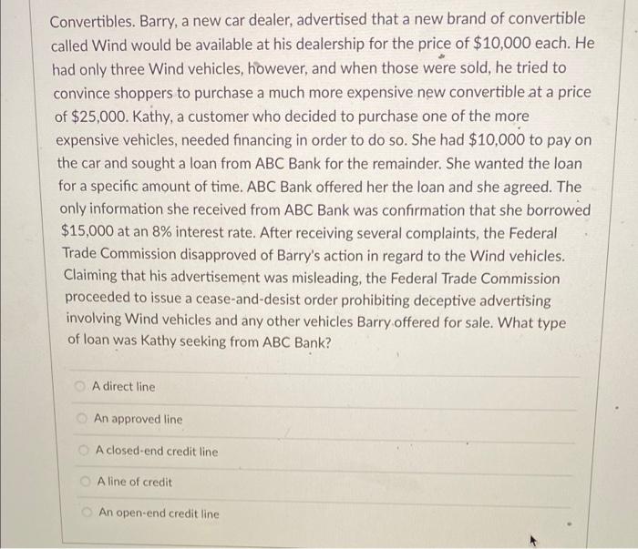 Solved Deceptive advertising is also known as puffing. true