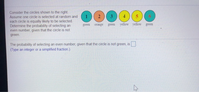 Solved Consider the circles shown to the right. Assume one | Chegg.com