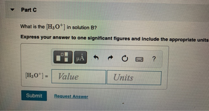 Solved Solution A Has A PH Of 5.1, And Solution B Has A PH | Chegg.com