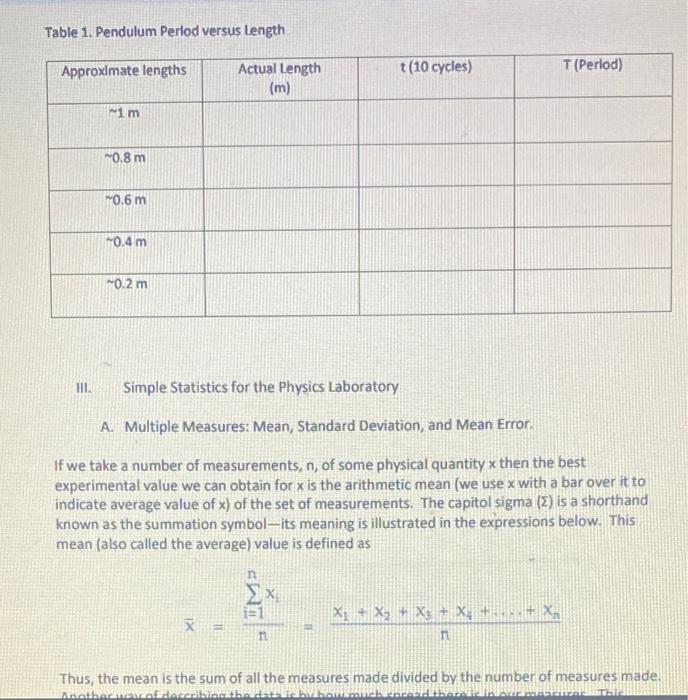 Solved A. Make a plot of the following data on a piece of | Chegg.com