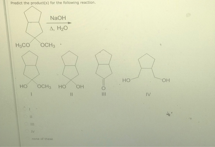 Solved Which of the following reagent(s) could not be used | Chegg.com