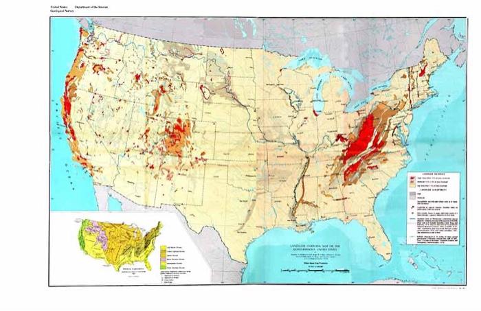 Solved Figure 9.2. Landslide (general term for mass wasting) | Chegg.com