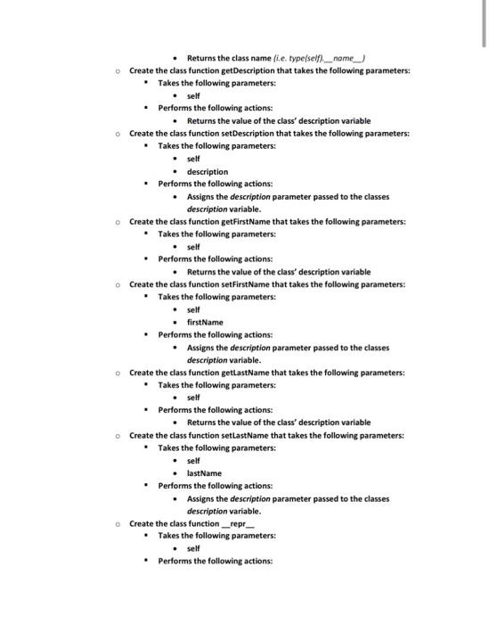 Name: Python Programming Final Project Capstone Date: | Chegg.com