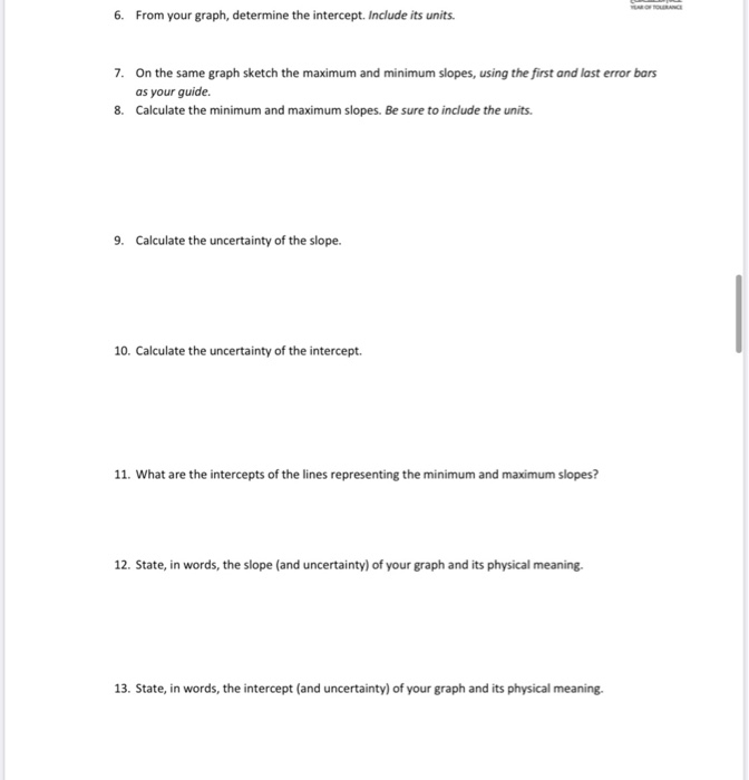 44 A Table Of Data Was Created By A Student Durin