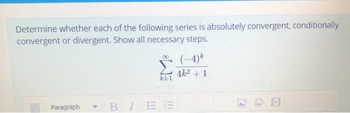 Solved Determine whether each of the following series is | Chegg.com