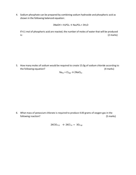 Solved 1. Calculate the molar mass of each of the following: | Chegg.com