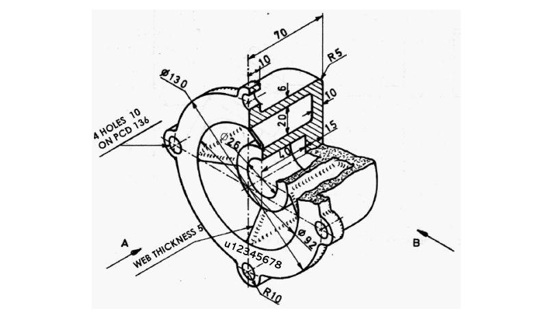 Solved Create a new part file in SOLIDWORKS that matches the | Chegg.com