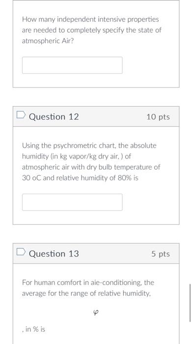 Solved Adiabatic saturation temperature is The temperature | Chegg.com