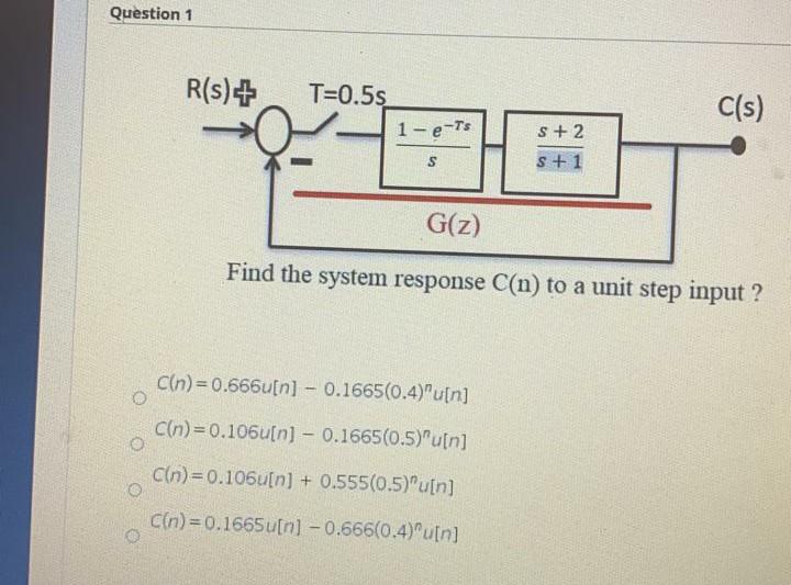 Solved Question 1 R S T 0 55 C S 1 E Ts S 2 S 1 S G Chegg Com