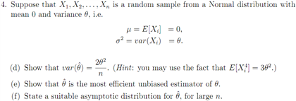 Solved Suppose that X1,X2. ,Xn is a random sample from a | Chegg.com